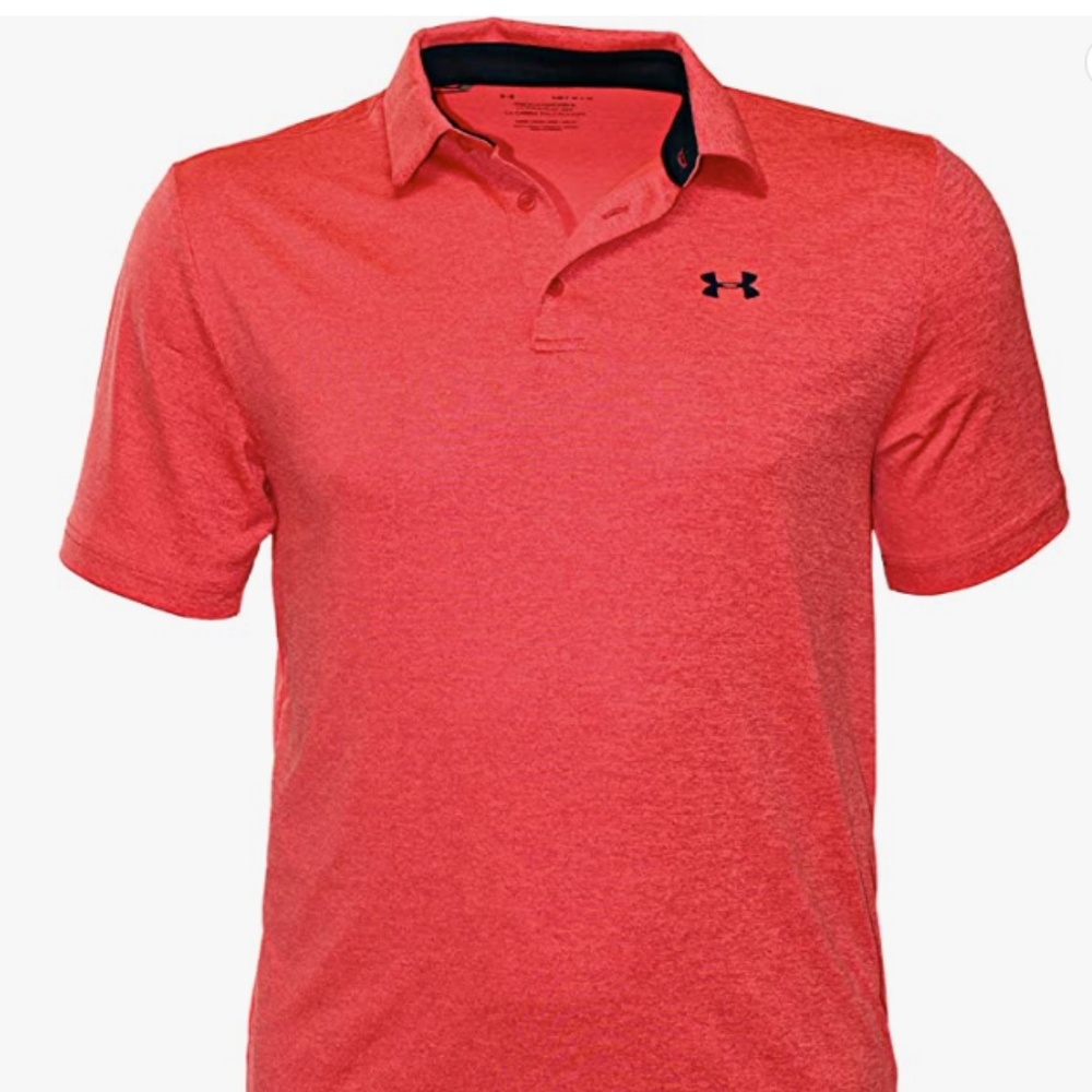 Under Armour Men's Play Off Polo - Heather Red (S)